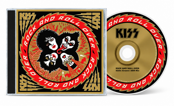 Kiss - Rock And Roll Over (Eddie Kramer 2026 Mix) in the group CD / Upcoming releases / Hårdrock,Pop-Rock at Bengans Skivbutik AB (5691423)