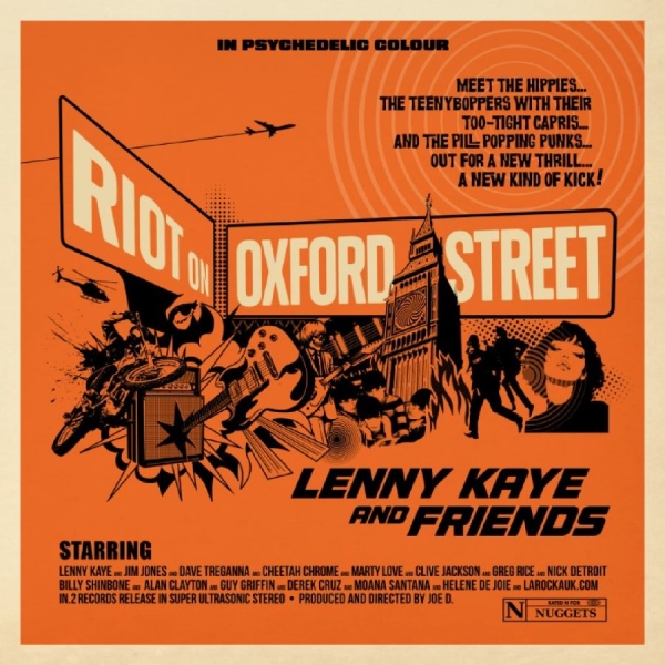 Lenny Kaye & Friends - Riot On Oxford Street in the group VINYL / Upcoming releases / Pop-Rock at Bengans Skivbutik AB (5691528)