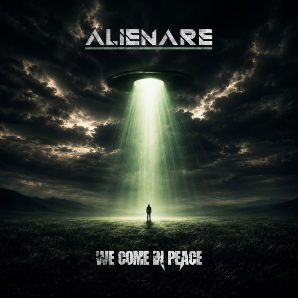 Alienare - We Come In Peace in the group CD / Upcoming releases / Pop-Rock at Bengans Skivbutik AB (5691573)