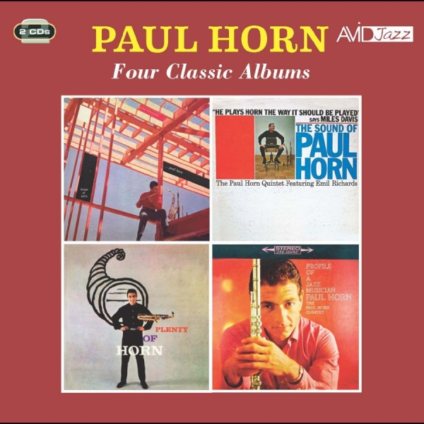 Paul Horn - Four Classic Albums in the group CD / Upcoming releases / Jazz at Bengans Skivbutik AB (5691591)