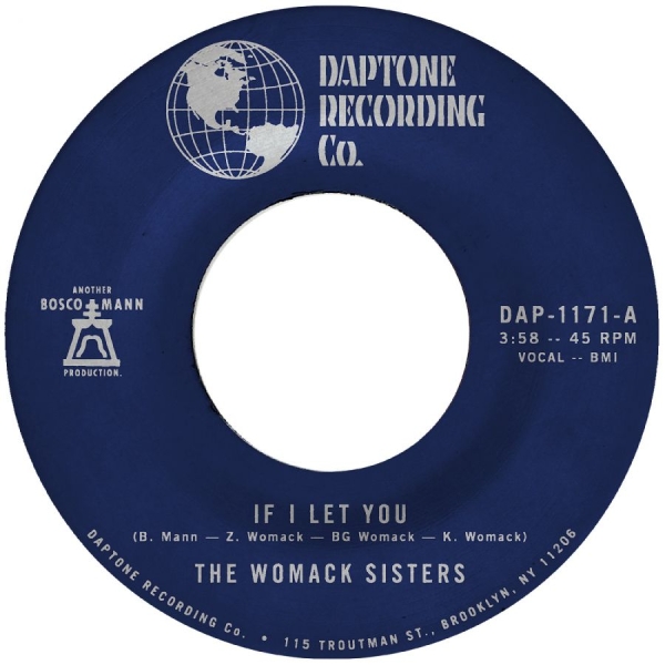 Womack Sisters The - If I Let You B/W If I Let You (Inst in the group VINYL / Upcoming releases / Pop-Rock at Bengans Skivbutik AB (5691684)