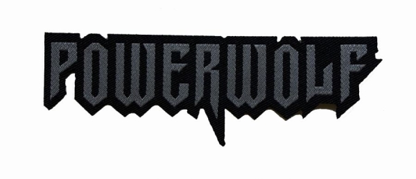 Powerwolf - Patch Logo Cut Out (3,3 Cm X 10 Cm) in the group MERCHANDISE / Accessoarer / Kommande / Hårdrock at Bengans Skivbutik AB (5691957)