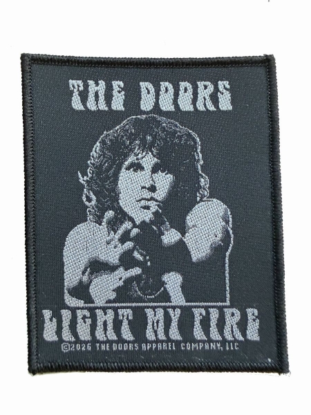 Doors The - Patch Light My Fire (10 Cm X 8,2 Cm in the group MERCHANDISE / Accessoarer / Kommande / Pop-Rock at Bengans Skivbutik AB (5691984)