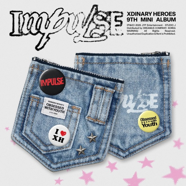 Xdinary Heroes - Impulse (Denim Pouch Ver.) in the group CD / Upcoming releases / K-Pop at Bengans Skivbutik AB (5692000)