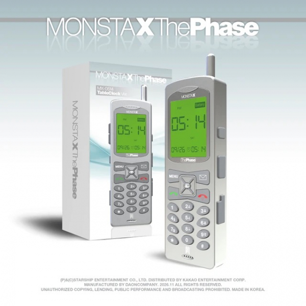 Monsta X - The Phase EP (MX-0514 Table Clock Ver.) in the group CD / Upcoming releases / K-Pop at Bengans Skivbutik AB (5692007)