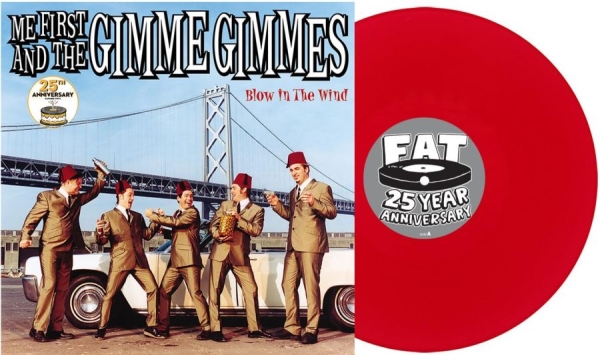 Me First And The Gimme Gimmes - Blow In The Wind (Apple Red Vinyl L in the group VINYL / Upcoming releases / Pop-Rock at Bengans Skivbutik AB (5692054)
