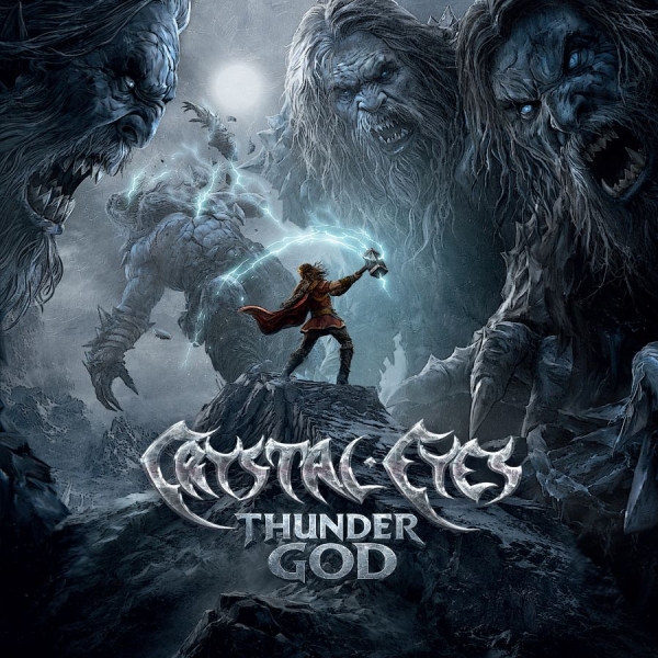 Crystal Eyes - Thunder God in the group CD / Upcoming releases / Hårdrock at Bengans Skivbutik AB (5692077)