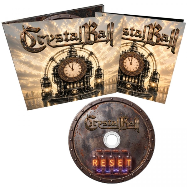 Crystal Ball - Reset (Digipack) in the group CD / Upcoming releases / Hårdrock at Bengans Skivbutik AB (5692078)