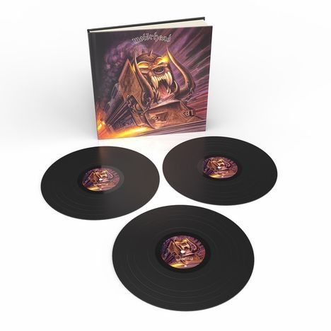 Motörhead - Orgasmatron (40th Anniversary Edition - Bookpack / 3LP) in the group VINYL / Upcoming releases / Hårdrock,Pop-Rock at Bengans Skivbutik AB (5692211)