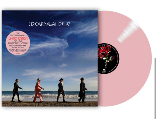 U2 - Carnaval De Luz (Indie Powder Rose Pink Vinyl) in the group VINYL / Upcoming releases / Pop-Rock at Bengans Skivbutik AB (5692218)