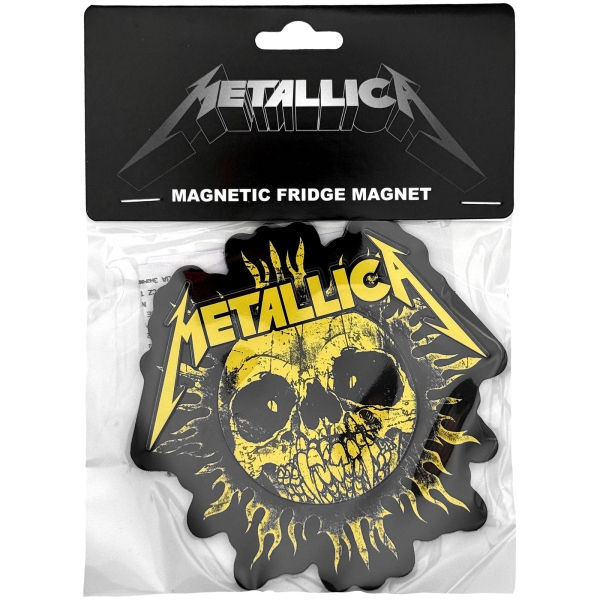 Metallica - Sun Mono Magnet in the group MERCHANDISE / Magnet /  /  at Bengans Skivbutik AB (5692773)