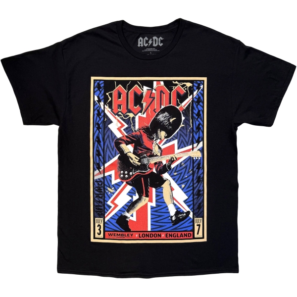 Ac/Dc - London Uni Bl T-Shirt in the group MERCHANDISE / T-shirt / Nyheter / Hårdrock at Bengans Skivbutik AB (5692971r)