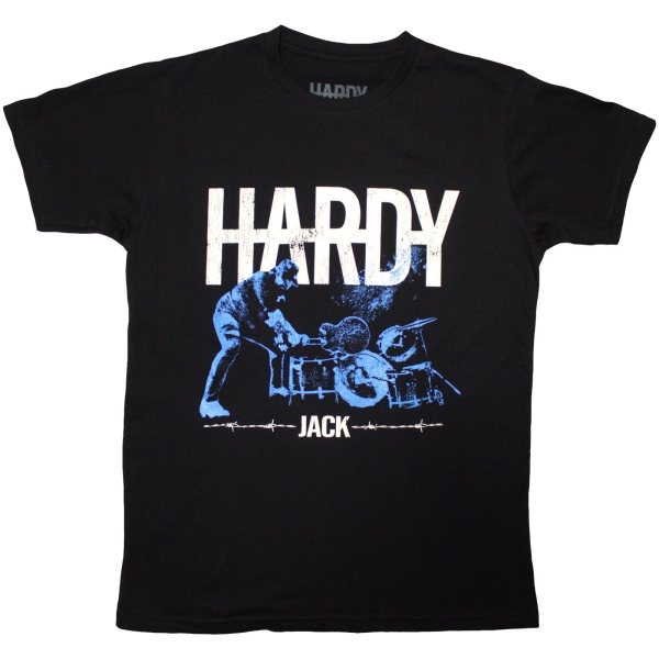 Hardy - Guitar Smash Uni Bl T-Shirt in the group MERCHANDISE / T-shirt / Nyheter / Country at Bengans Skivbutik AB (5692993r)