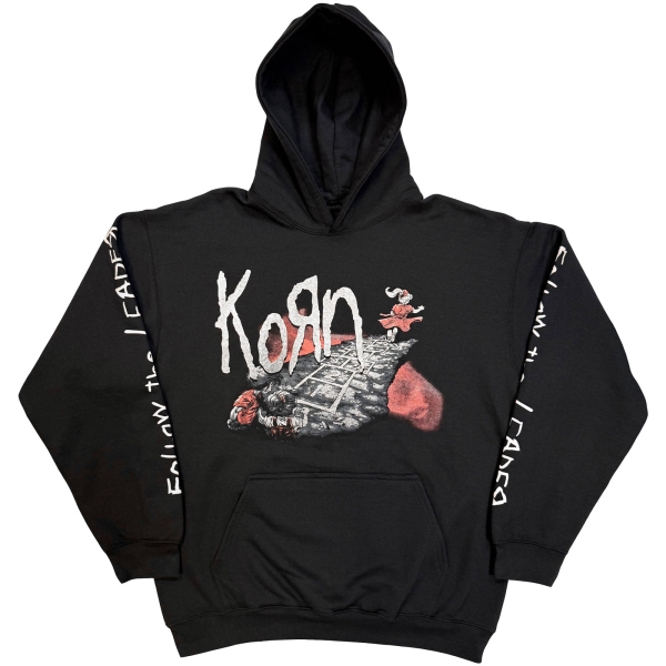 Korn - Follow The Leader Uni Bl Hoodie in the group MERCH / Clothing / Hoodies at Bengans Skivbutik AB (5692999r)