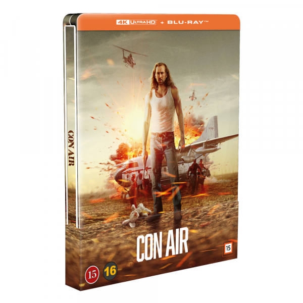 Movie - Con Air (Ltd Steelbook 2-disc / 4K UHD + Blu-ray) in the group Movies / Film UHD-4K / / at Bengans Skivbutik AB (5693040)