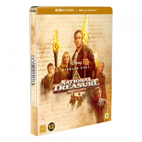 Movie - National Treasure (Ltd Steelbook 2-disc / 4K UHD + Blu-ray) in the group Movies / Film UHD-4K / / at Bengans Skivbutik AB (5693041)