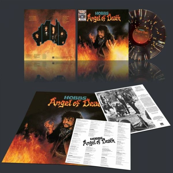 Hobbs Angel Of Death - Hobbs Angel Of Death (Fire Splatter in the group VINYL / Upcoming releases / Hårdrock at Bengans Skivbutik AB (5693205)