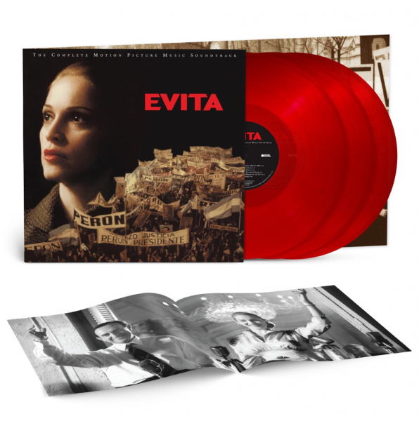 Madonna - Evita (Limited 3 x 140g Red vinyl) in the group VINYL / Upcoming releases / Pop-Rock at Bengans Skivbutik AB (5693212)
