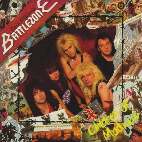 Paul Di'anno's Battlezone - Children Of Madness in the group CD / Upcoming releases / Pop-Rock at Bengans Skivbutik AB (5693363)