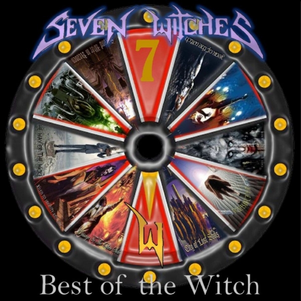 Seven Witches - Best Of The Witch in the group CD / Upcoming releases / Pop-Rock at Bengans Skivbutik AB (5693369)