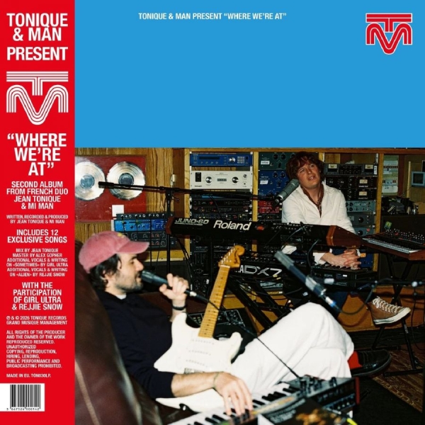 Tonique & Man - Where We're At in the group VINYL / Upcoming releases / Pop-Rock at Bengans Skivbutik AB (5693395)