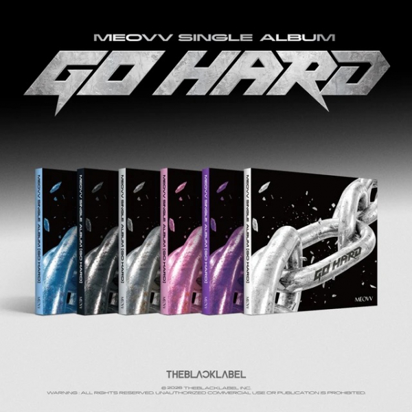 Meovv - Go Hard (Random Ver.) in the group CD / Upcoming releases / K-Pop at Bengans Skivbutik AB (5693447)