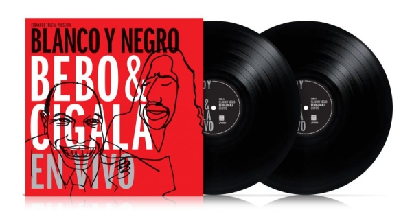 Bebo & Cigala - Blanco And Negro - En Vivo (2 Lp Bl in the group VINYL / Upcoming releases / Jazz at Bengans Skivbutik AB (5693582)