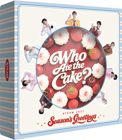 &Team - 2027 Seasons Greetings - Who Ate The Cake + WS in the group MERCHANDISE / Merch / Kommande / K-Pop at Bengans Skivbutik AB (5693668)
