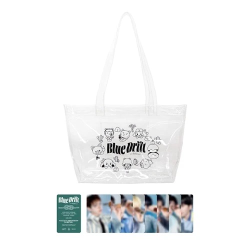 Ateez - 8th Anniversary MD : Clear Shopper Bag in the group MERCHANDISE / Merch / Kommande / K-Pop at Bengans Skivbutik AB (5693693)
