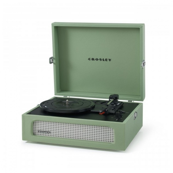 Vinylspelare - Voyager Portable Turntable (Sage)- Now With Bluetooth Out in the group Equipment & accessories / Turntables at Bengans Skivbutik AB (5693696)
