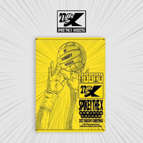 Xdinary Heroes - 2027 Seasons Greetings - Spike! The X + Apple in the group MERCHANDISE / Merch / Kommande / K-Pop at Bengans Skivbutik AB (5693892)