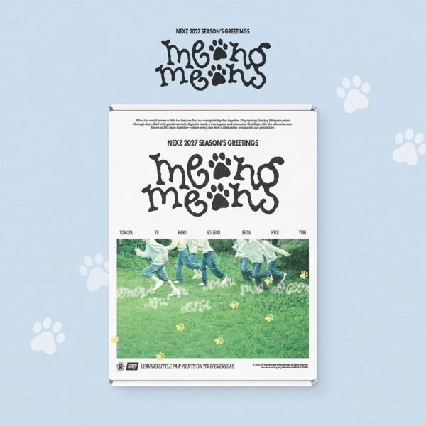 Nexz - 2027 Seasons Greetings - Meong Meong in the group MERCHANDISE / Merch / Kommande / K-Pop at Bengans Skivbutik AB (5693896)