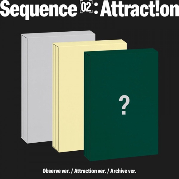 And2ble - Sequence 02 : Attraction (Random Ver.) in the group CD / Upcoming releases / K-Pop at Bengans Skivbutik AB (5693902)