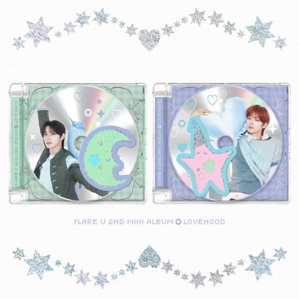 Flare U - Lovehood (Jewel Case) (Random Ver.) in the group CD / K-Pop at Bengans Skivbutik AB (5693927)