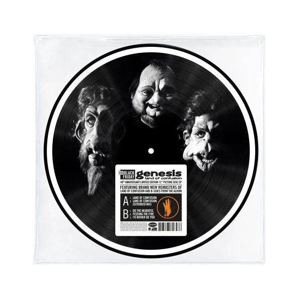 Genesis - Land Of Confusion (Limited 1 X 180G Picture Vinyl Ep Single) in the group OUR PICKS / Record Store Day / RSD BF 2026 at Bengans Skivbutik AB (5693948)