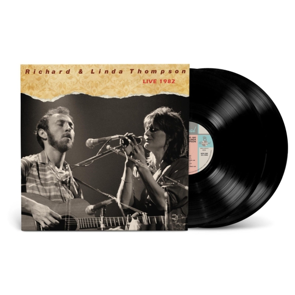 Richard & Linda Thompson - Live 1982 (Limited 2 X 140G Black Vinyl) in the group OUR PICKS / Record Store Day / RSD BF 2026 at Bengans Skivbutik AB (5693962)