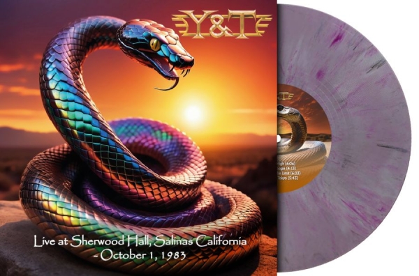 Y&T - Live At Sherwood Hall 1983 (Marbled in the group VINYL / Hårdrock at Bengans Skivbutik AB (5694230)