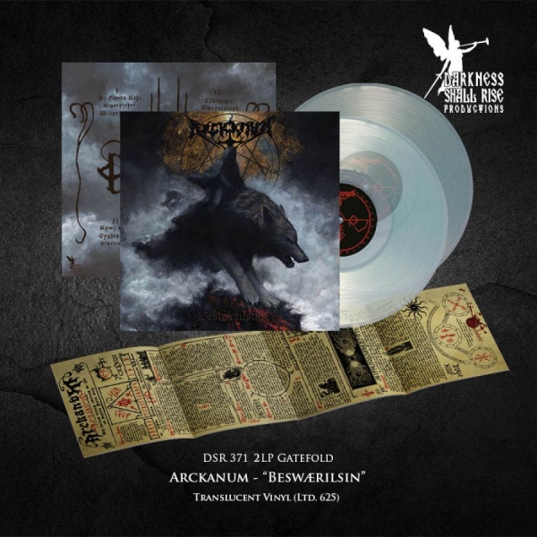 Arckanum - Beswærilsin (2 Lp Clear Vinyl) in the group VINYL / Upcoming releases / Hårdrock at Bengans Skivbutik AB (5694234)