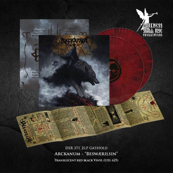 Arckanum - Beswærilsin (2 Lp Red/Black Marbled in the group VINYL / Hårdrock at Bengans Skivbutik AB (5694235)