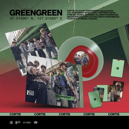 Cortis - Greengreen_Playextended (Vinyl Rsd Ver.) (Ep) (Rsd) in the group OUR PICKS / Record Store Day / RSD BF 2026 at Bengans Skivbutik AB (5694273)