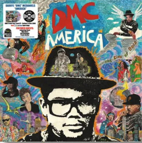 Darryl Mcdaniels (Run Dmc) - America (45Rpm/Red, White & Blue Marbled Swirl Vinyl) (Rsd) in the group OUR PICKS / Record Store Day / RSD BF 2026 at Bengans Skivbutik AB (5694299)
