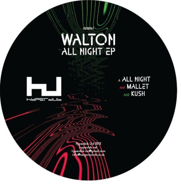 Walton - All Night Ep in the group VINYL / Pop-Rock at Bengans Skivbutik AB (5694587)