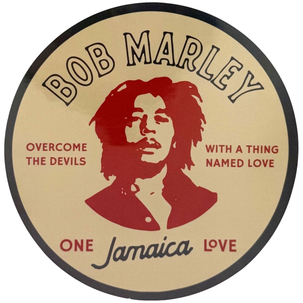 Bob Marley - Thing Called Love Sticker in the group MERCHANDISE / Merch / Nyheter / Reggae at Bengans Skivbutik AB (5694784)