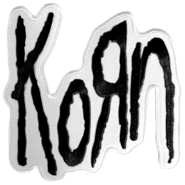 Korn - Black Logo Woven Patch in the group MERCH / Accessories / Patches at Bengans Skivbutik AB (5694854)