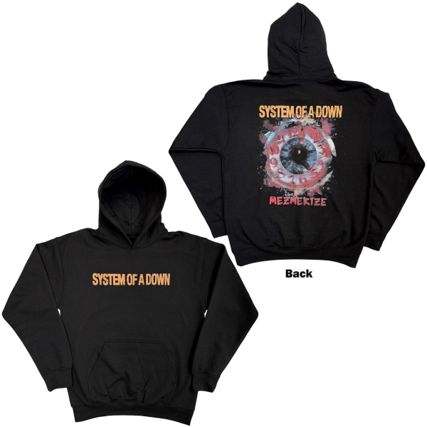 System Of A Down - Mezmerize Uni Bl Hoodie in the group MERCHANDISE / Hoodies / Nyheter / Hårdrock at Bengans Skivbutik AB (5695048r)