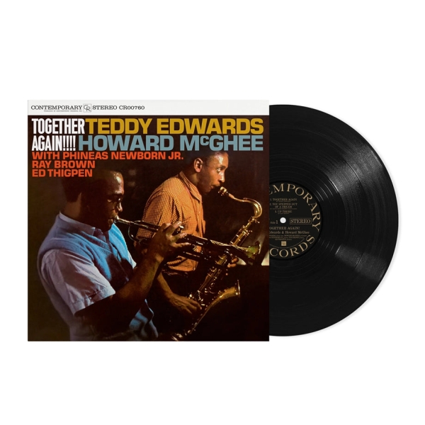 Teddy Edwards Howard Mcghee Featu - Together Again!!!! in the group VINYL / Jazz at Bengans Skivbutik AB (5695105)