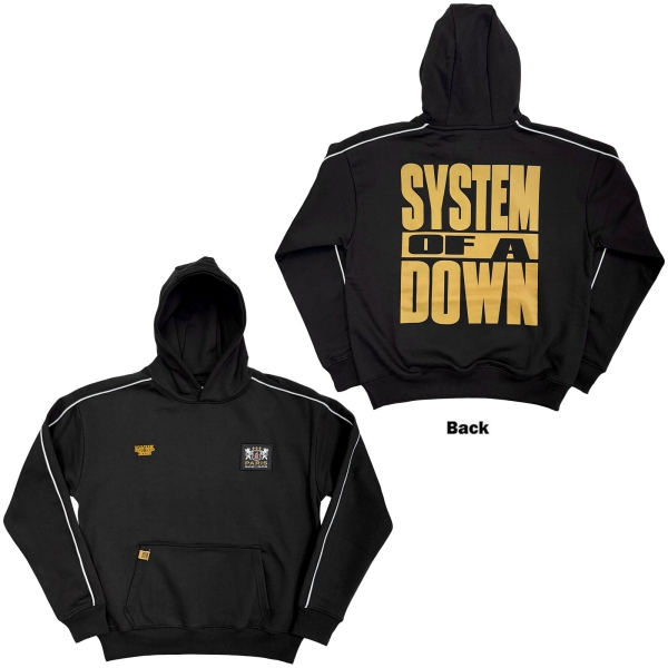 System Of A Down - Paris Event Tour 26 Uni Bl Hoodie in the group MERCHANDISE / Hoodies / Nyheter / Hårdrock at Bengans Skivbutik AB (5695344r)