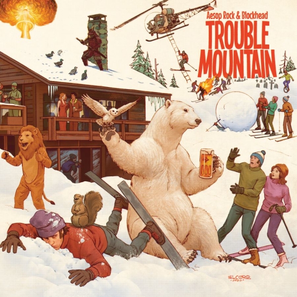 Aesop Rock & Blockhead - Trouble Mountain in the group VINYL / Upcoming releases / Hip Hop-Rap at Bengans Skivbutik AB (5695405)