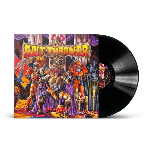 Bolt Thrower - Live War (Black Vinyl Lp) in the group VINYL / Upcoming releases / Hårdrock at Bengans Skivbutik AB (5695421)