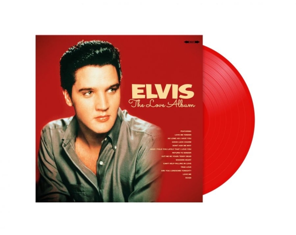 Presley Elvis - Love Album The (Red Vinyl Lp) in the group VINYL / Most Pre-Ordered at Bengans Skivbutik AB (5695424)